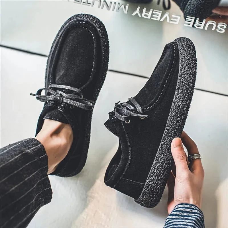 Sapatos Masculinos de Camurça Axl