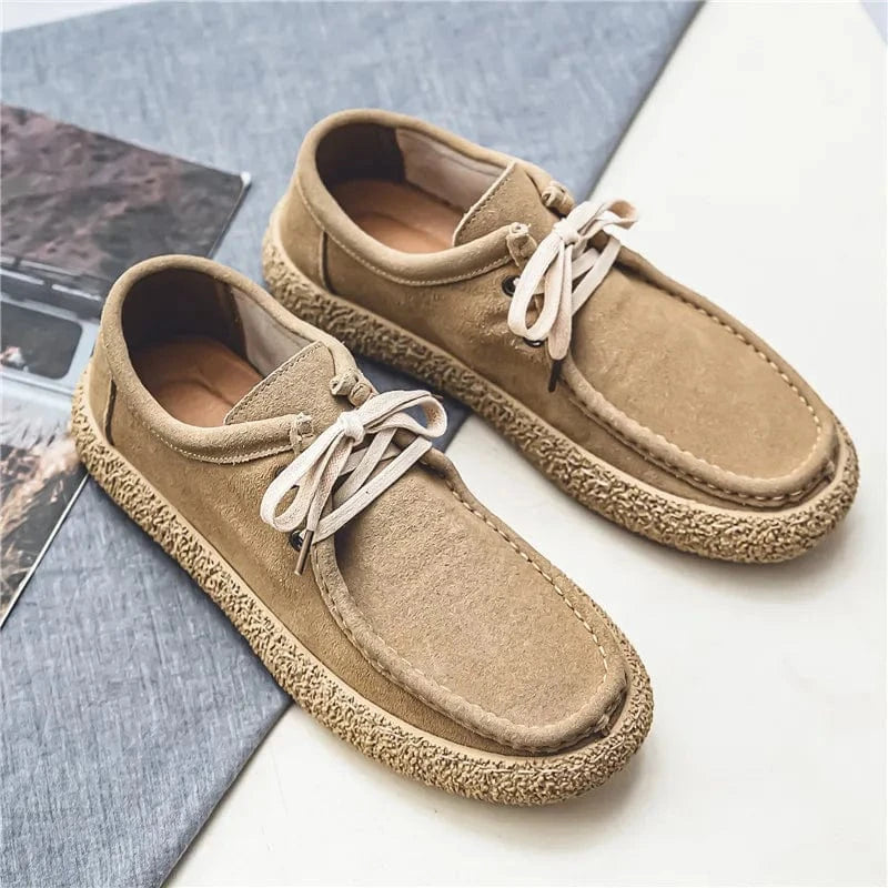 Sapatos Masculinos de Camurça Axl