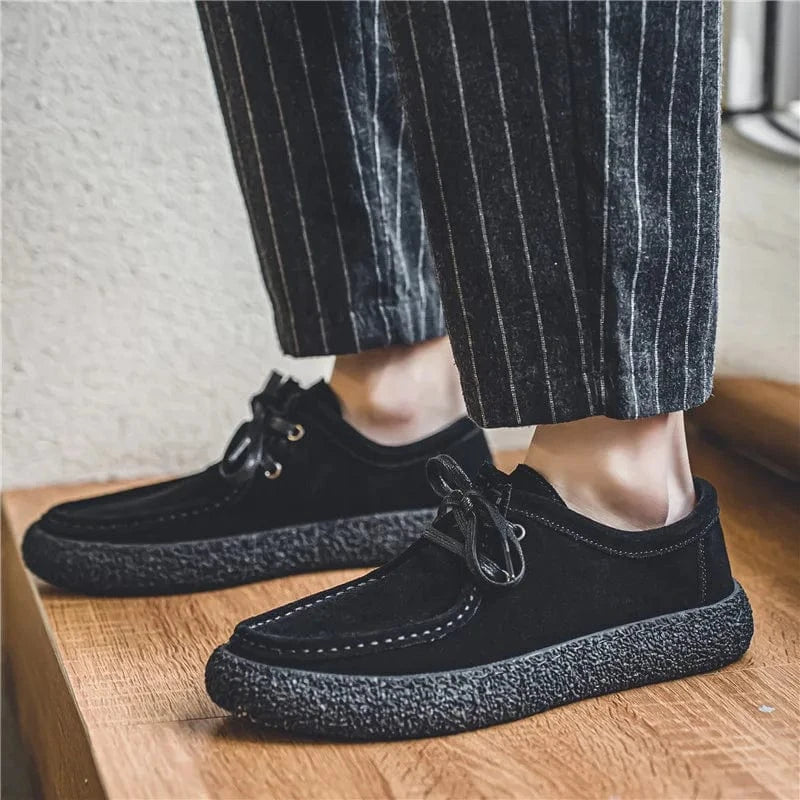 Sapatos Masculinos de Camurça Axl