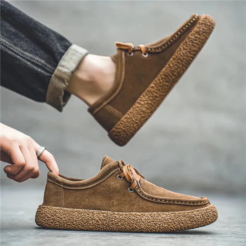 Sapatos Masculinos de Camurça Axl