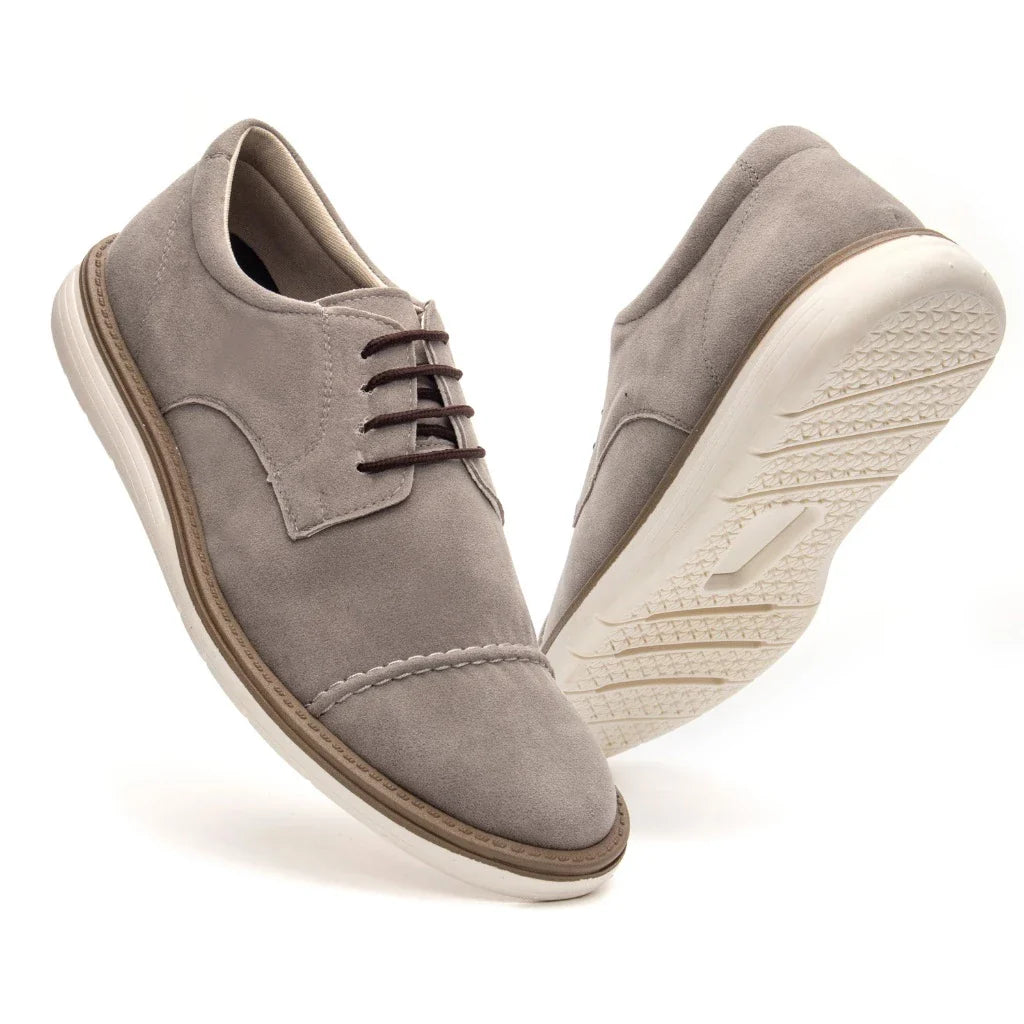 Sapato Oxford Camurça Masculino Ingles Axl